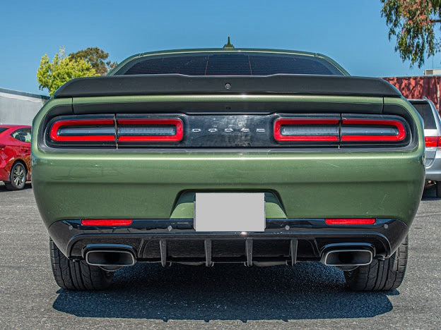 2015-UP DODGE CHALLENGER SRT TRACK PACKAGE REAR DIFFUSER